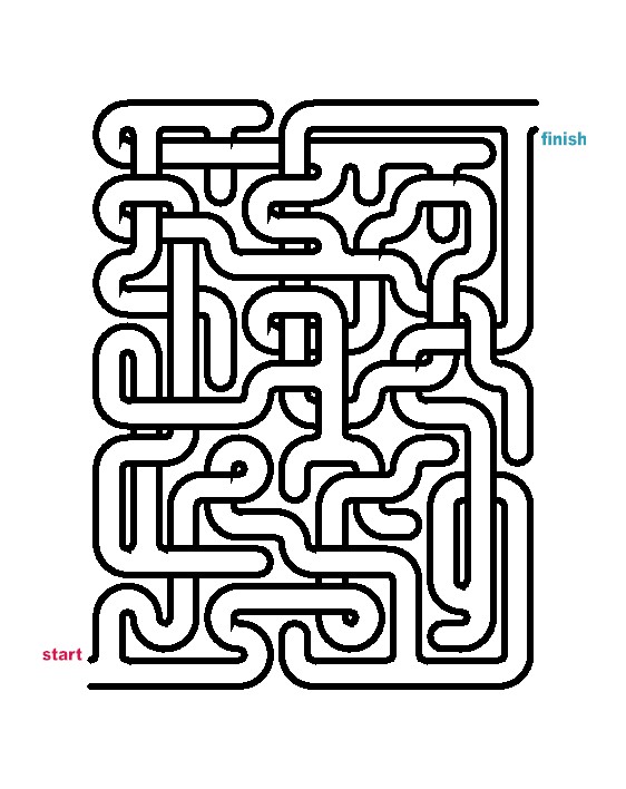 średnio trudne labirynty