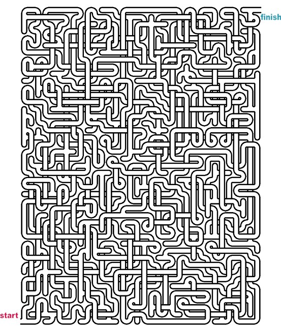 bardzo trudne labirynty