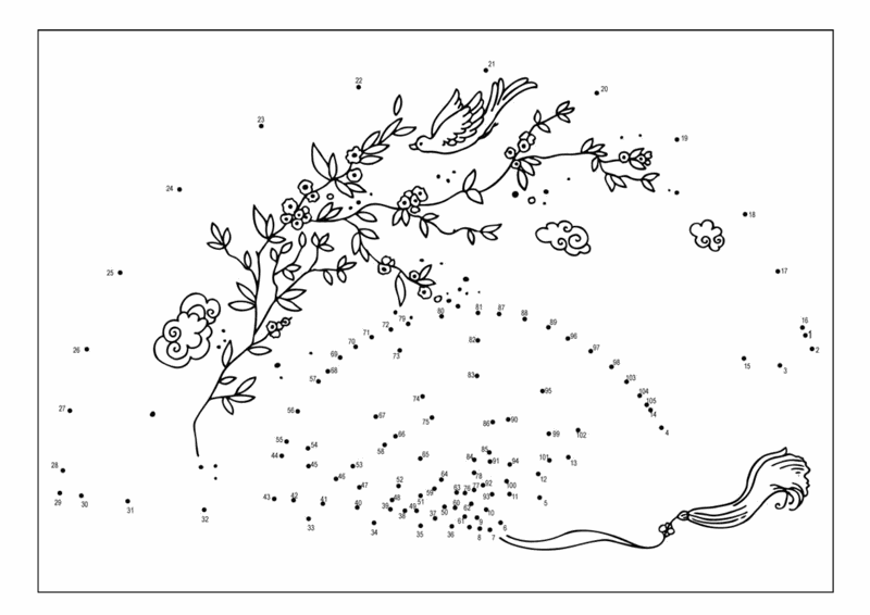 połącz kropki do druku 5