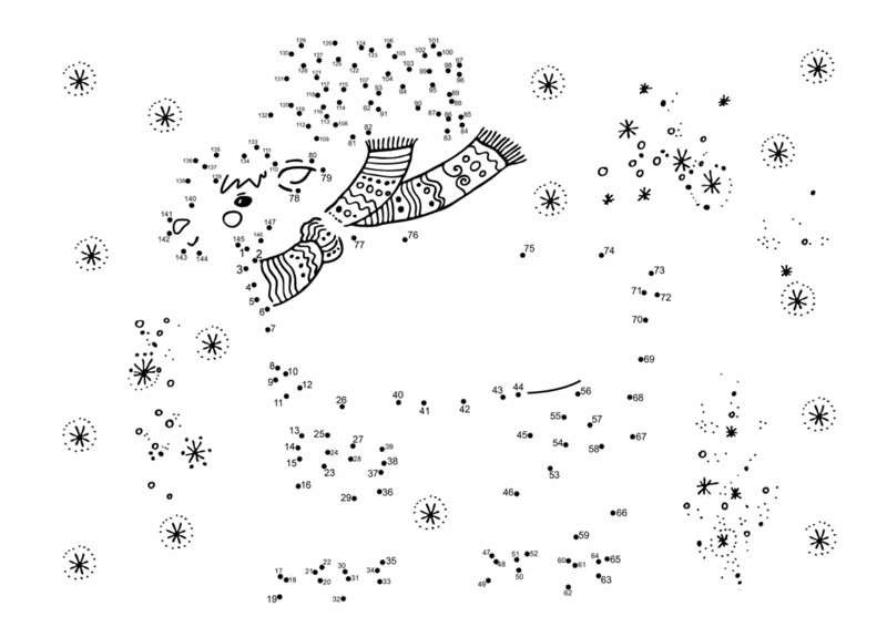 połącz kropki do druku 10