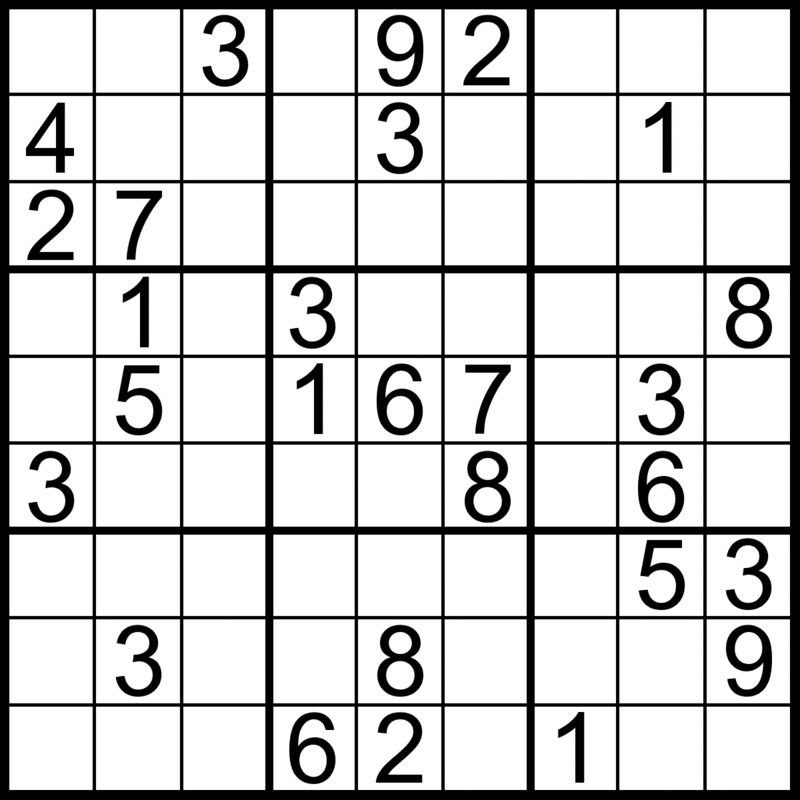 średnio trudne sudoku do druku 4