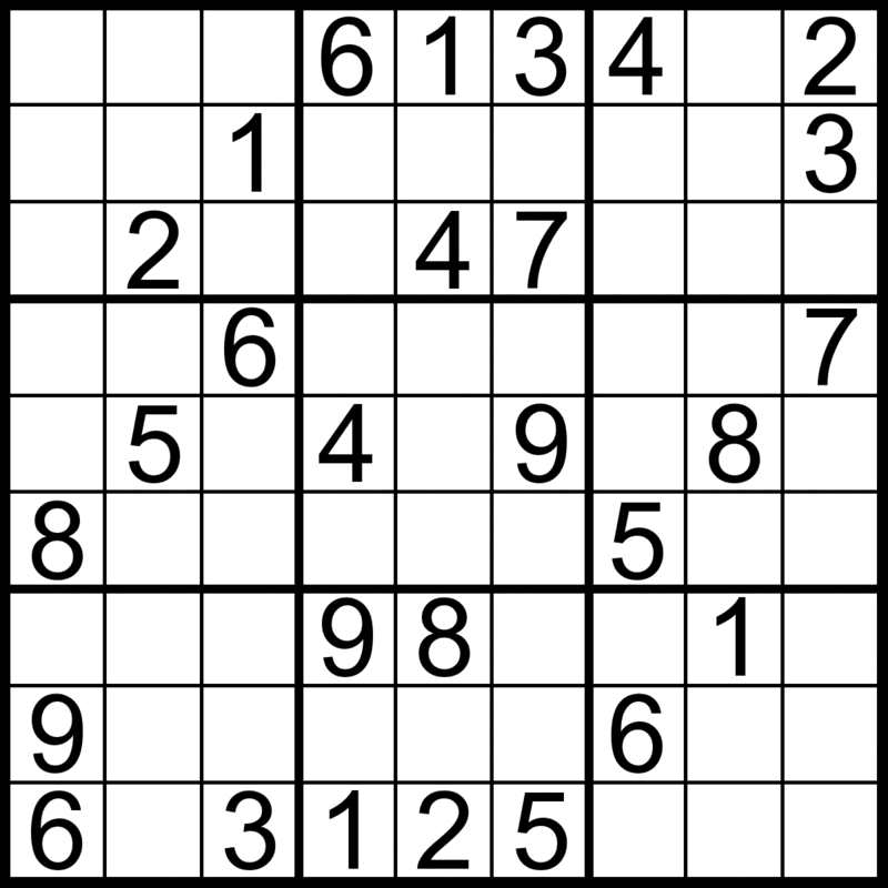 średnio trudne sudoku do druku 5