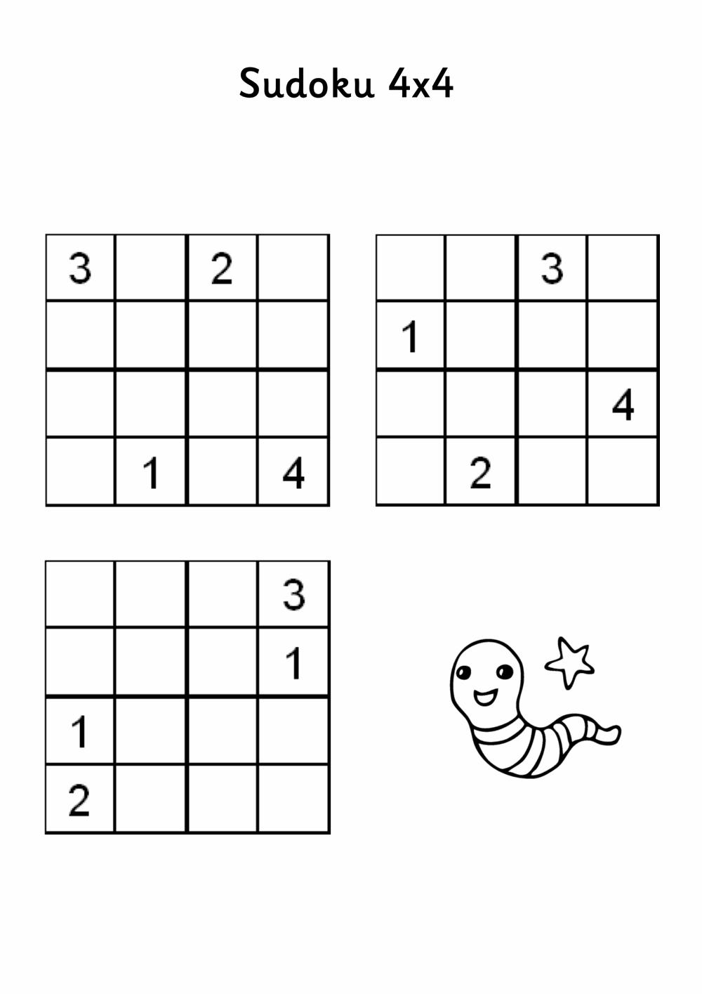 Sudoku dla dzieci