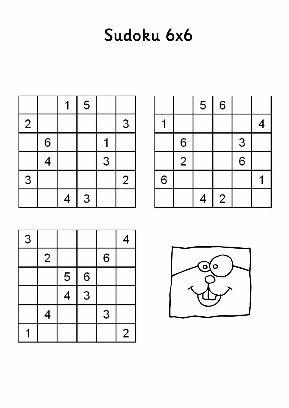 Sudoku dla dzieci 8