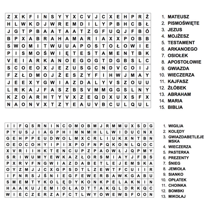 wykreślanki do druku 1