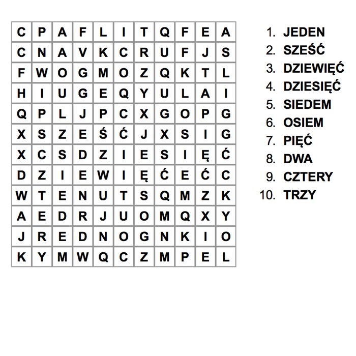 wykreślanki do druku 2