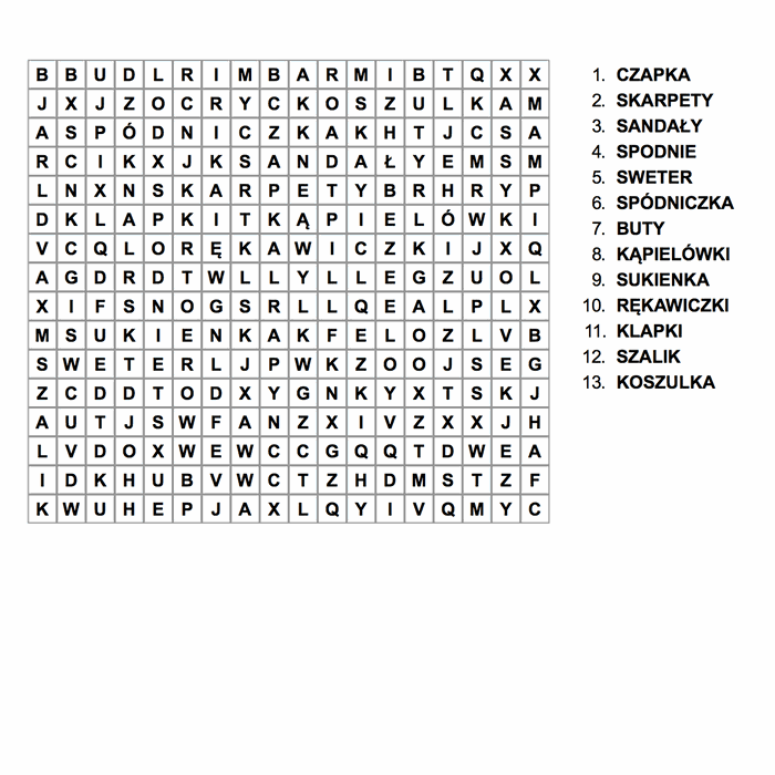 wykreślanki do druku 11